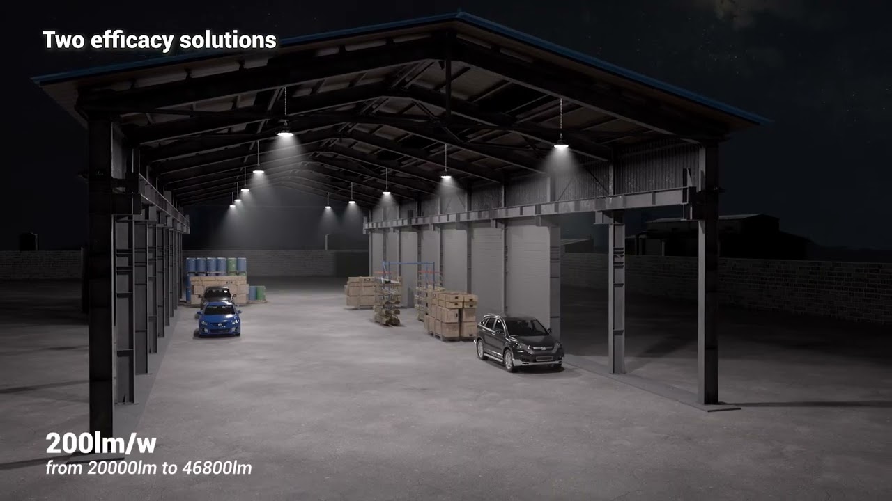 HB74 Lumicore 200lm/W Cost-Effective LED Highbay Light