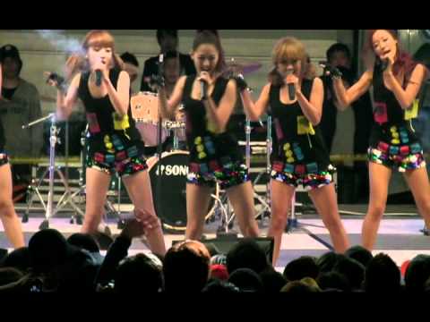 [Fancam] [7 Oct 2010] Rainbow-Not Your Girl (Kyonggi Univ.)
