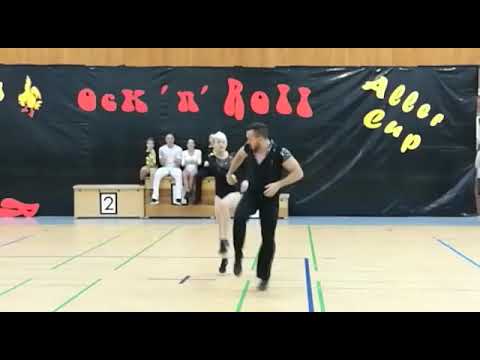 Lucy Wiedemaier & Andreas Meier (Iserlohn), 17. Aller Cup 2017, A-Klasse, Finale Akrobatik