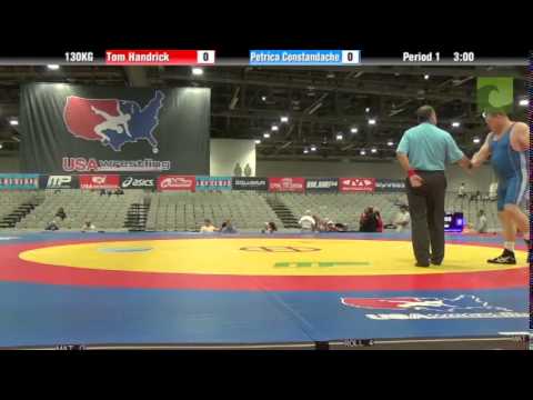 D Division 130KG - Tom Handrick vs. Petrica Constandache