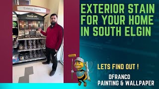Exterior solid stain for your home, Algonquin