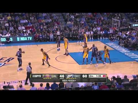 (Copyright Dawk Ins) Kevin Durant 31 points vs Lakers (Full Highlights) (12/13/13)