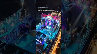 NAVIO ANA CASTELA MSC PREZIOSA  05/01/26 cruzeiro Santos @cruzeiros2025  #drone  saindo #shorts