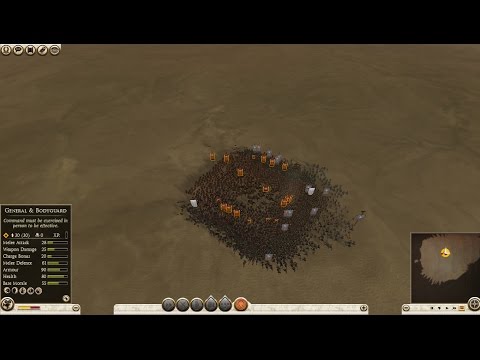 1280 praetorian gaurd vs 2440 thorax swordsman-total war rome II