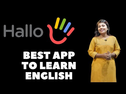 Best App To Learn English With Native Speakers | Hallo Speak English | English With Upasana #shorts