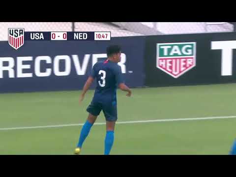 Jonathan Gomez: U16-BNT soccer: Netherlands (3) vs US (3) 11.14.19 (Lakewood Ranch, FL)