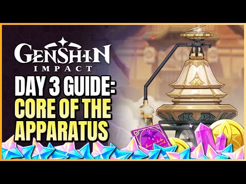 Core Of The Apparatus Day 3 Event Guide | Quest Creations Core Activation | Genshin Impact