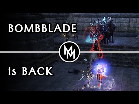 Bombblade is BACK - ESO Magblade Zergbombing PvP Montage