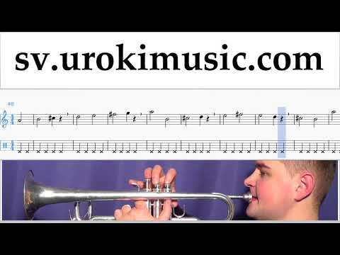 Lär Dig Spela Trumpet Clean Bandit - Rockabye ft Sean Paul Anne-Marie Tabs Nybörjare Del 1 övningar