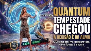 A TEMPESTADE QUÂNTICA CHEGOU O PORTÃO É ELETRÔNICO, MAS A DECISÃO É DA SUA ALMA #gratidão