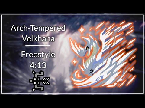 [MHWI PC] Arch Tempered Velkhana - Bow 4:13 (version 1)