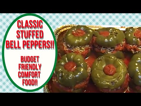 Classic Stuffed Peppers Recipe ~ Noreen's Kitchen