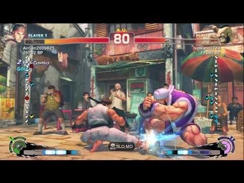 Air [Ryu] vs volkano [Zangief] SSF4 Ranked Matches - Xbox Live - TRUE-HD