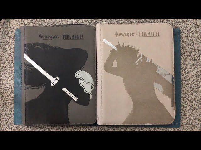 Vídeo relacionado con Ultra PRO - Final Fantasy x Universes Beyond Gyashl Greens 9-Pocket PRO-Binder for Magic: The Gathering | TCG Card Collector Album, MTG Binder, Final Fantasy Card Binder, Deck Storage Binder