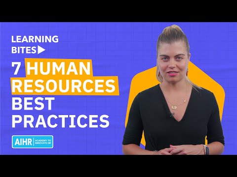 7 Human Resources Best Practices
