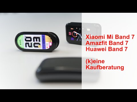 Xiaomi Mi Band 7, Amazfit Band 7, Huawei Band 7 - in the big comparison test - which is the best?