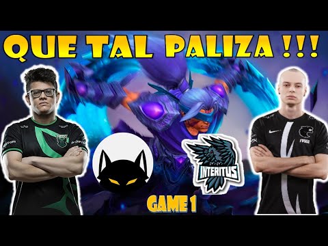 Interitus vs Wolf Team ▶ ( GAME 1) DPC SA 2021/2022 Tour 2: Division II ➤ 4d esports
