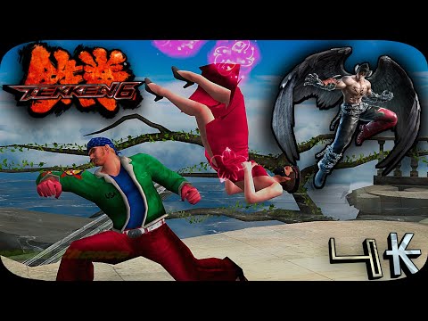 Anna with Devil Jin Moves Tekken 6 4K 60 FPS