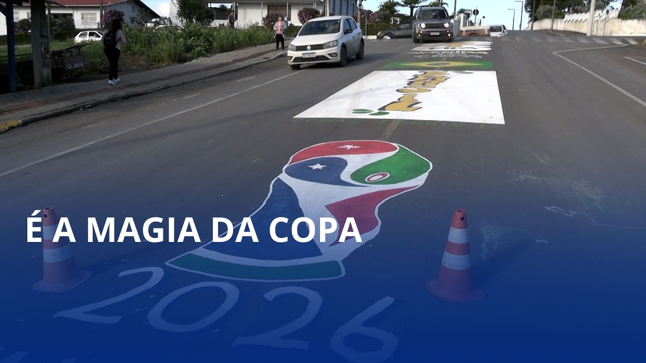 Pouso Redondo entra no clima da Copa do Mundo