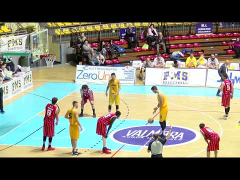 Allmag Pms Moncalieri vs Blukart Etrusca Basket San Miniato Basket Serie B  25 03 2017