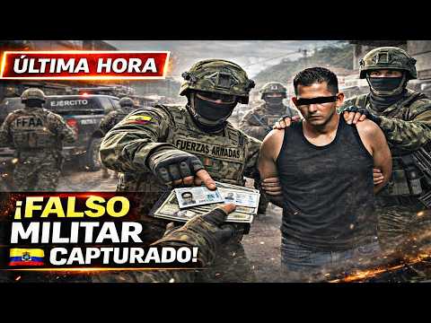 🚨 ÚLTIMA HORA: Capturan a falso militar en Bolívar y le encuentran arma y dinero