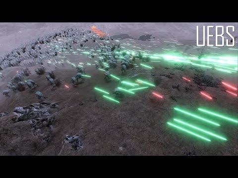 6.000 Mech Walkers vs 4.000 Tornado Troopers- Ultimate Epic Battle Simulator 2-UEBS 2