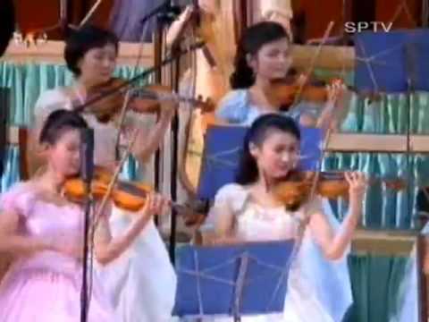 North Korea  orchestra [Radetzky March]