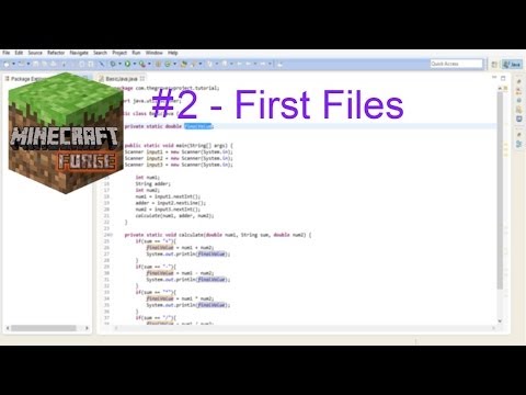 Insane Minecraft Forge Modding 1.7.X - Epic First Files!