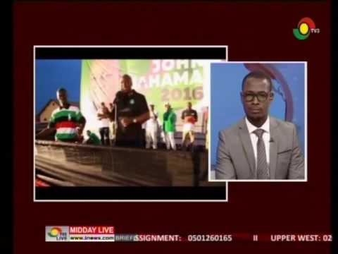 Prez Mahama on a 5day tour in the Northern Region  - 22/8/201