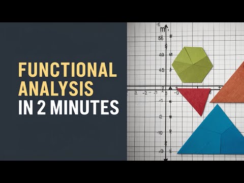 Functional Analysis in 2 Minutes