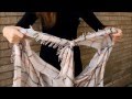 Clothing Cove University How To Turn A Long Scarf Into Vest