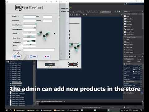 Pharmacy Management System Sd Project Java Java Swing Netbeans Ide