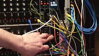Video thumbnail for 960 sequencing, ratcheting with Doepfer A-160-5 and patching sounds by Vykaar Tones