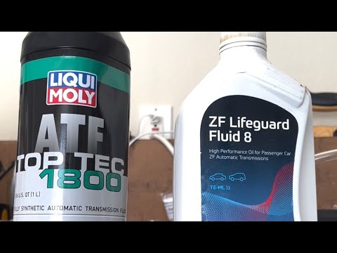 Zf8hp45 transmission fluid. Liqui Moly top Tec 1800 vs ZF lifeguard 8. N20 328i xdrive 2015.