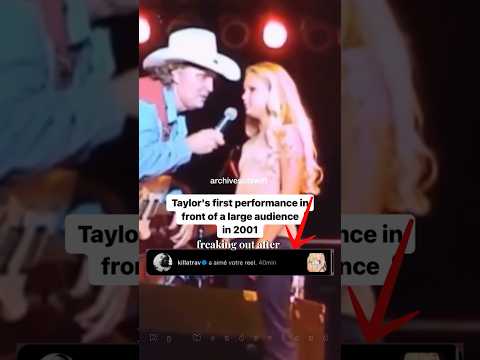 Taylor Swift’s First-Ever Performance Goes Viral After Travis Kelce Likes the Post! #taylorswift
