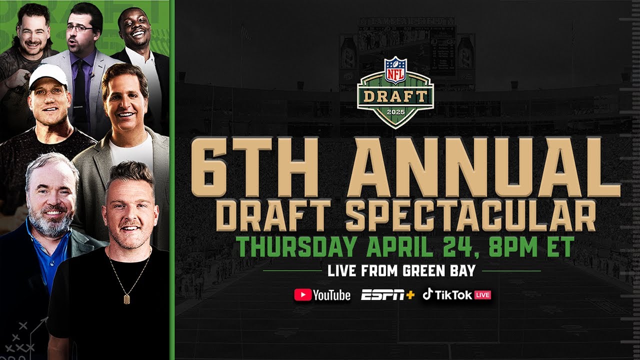 Pat McAfee's 2025 Draft Spectacular with Mike McCarthy | April 24th, 2025