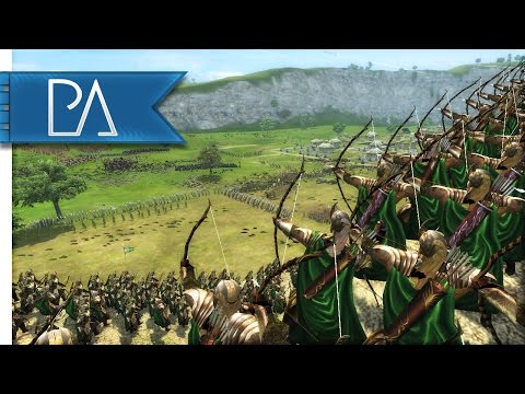EPIC DEFENSE OF DUNHARROW - Third Age Total War Gameplay