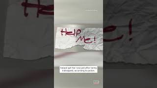 Teen’s &#39;Help Me&#39; Note Saves Her From Kidnapping: Cops #shorts