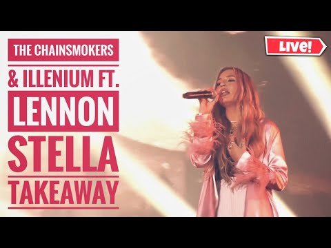 The Chainsmokers & Illenium ft. Lennon Stella Takeaway @ Lollapalooza Chicago 2019 Live