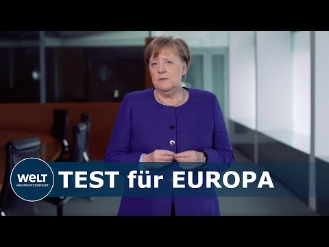 WELT DOKUMENT: Angela Merkel - Alles tun, damit Europa nach der Corona-Krise weiter zusammenwächst