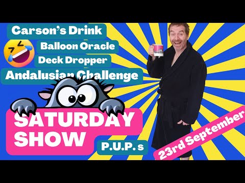 The Saturday Show September 23rd - www.MonsterMagic.co.uk