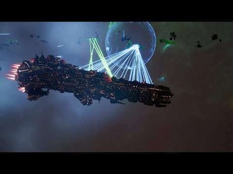 Skalgrim Mod 2021: Adeptus Mechanicus vs Necrons - Massive Battle, Battlefleet Gothic Armada 2