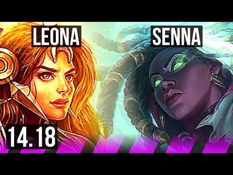 LEONA & Xayah vs SENNA & Jhin (SUP) | 5/0/4 | TR Challenger | 14.18