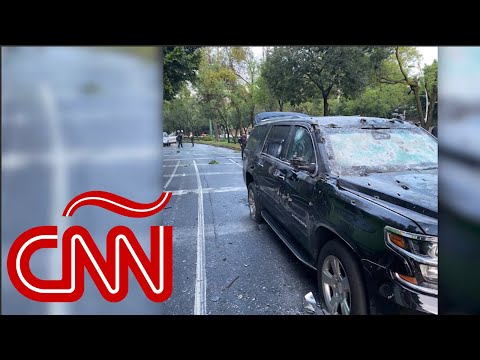 Video de seguridad muestra el momento del ataque a Omar García Harfuch en Ciudad de México