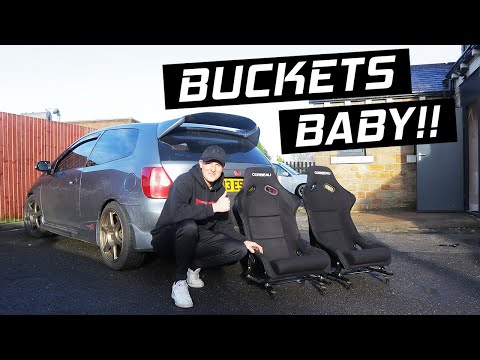CORBEAU BUCKET SEATS FOR THE EP3!!