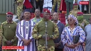 Le Capitaine Ibrahim Traoré inaugure « Burkina cajou »