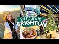 BRIGHTON VLOG! 🌊 best food spots, solo shopping, beach walk, YouTube event + Harbour Hotel & Spa 🏨