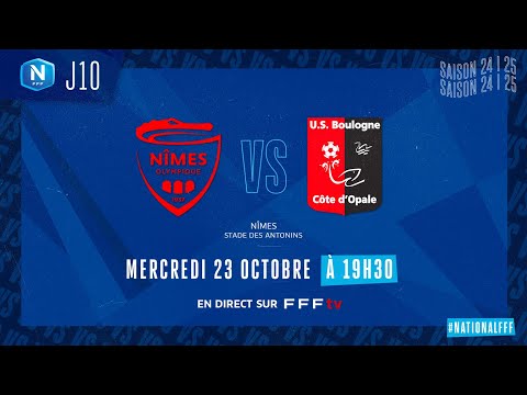 J10 I Nîmes Olympique – US Boulogne CO (2-0), le résumé I National FFF 2024-2025