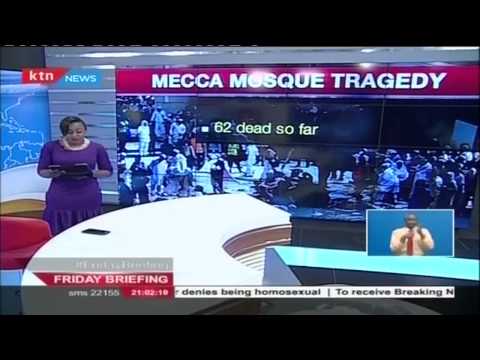 At least 62 people are dead as crane crashes into Mecca's grand mosque