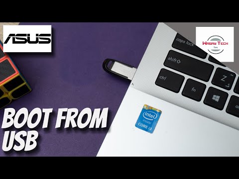 How to Boot ASUS Laptop from USB | Change Boot Sequence in ASUS Laptop